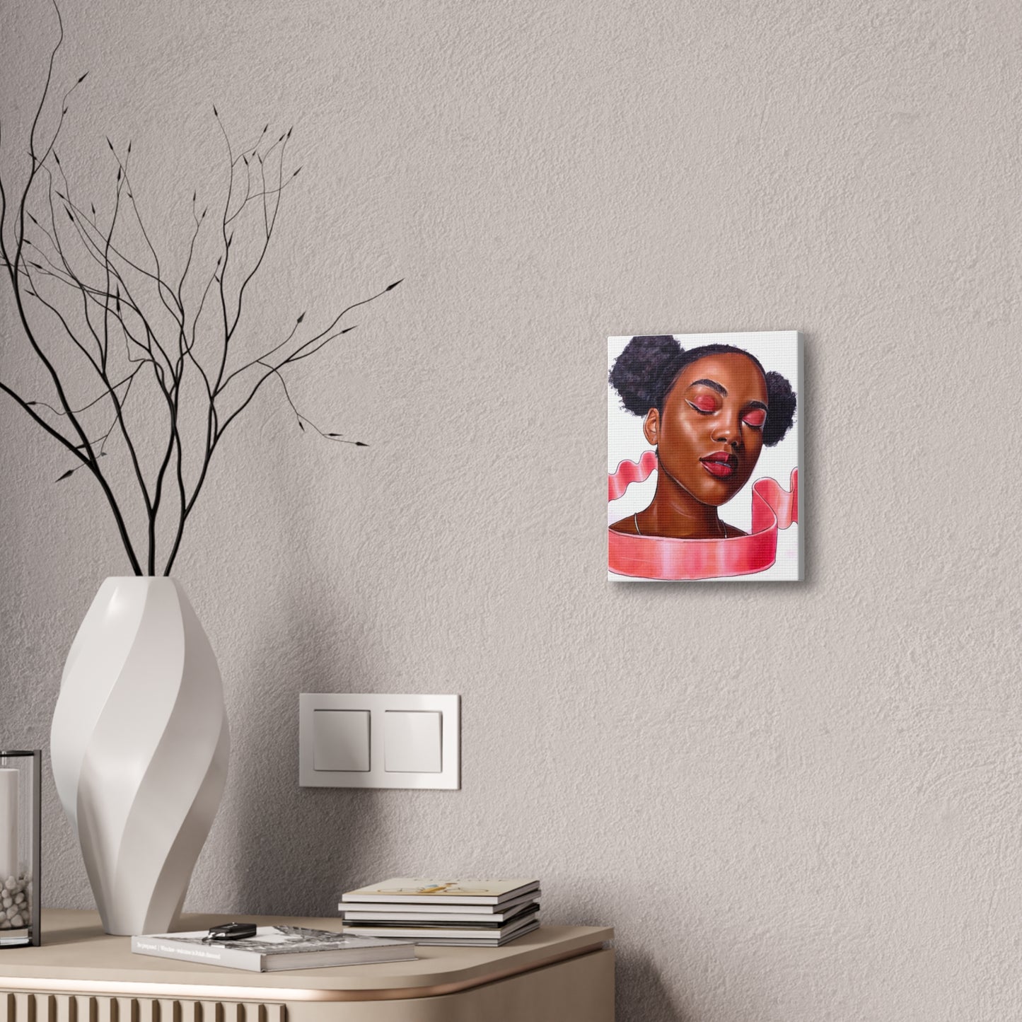 Pink Ribbon (canvas)