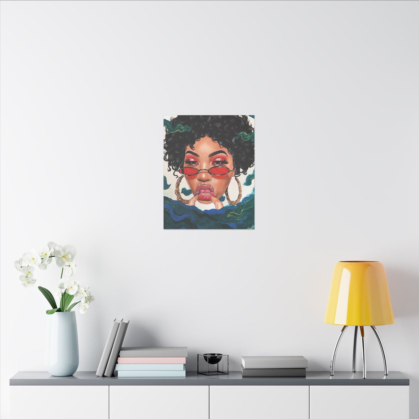 Red Glasses (canvas)