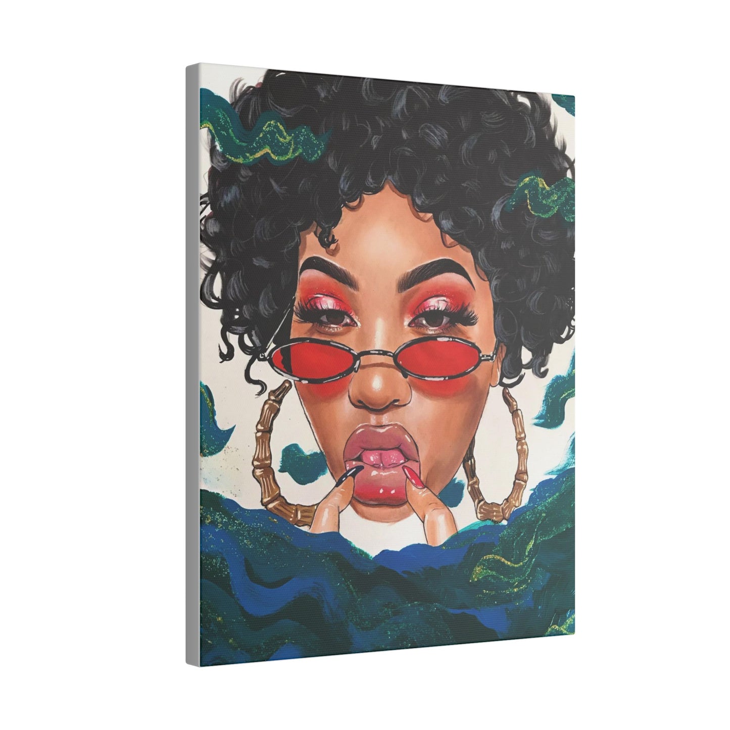 Red Glasses (canvas)