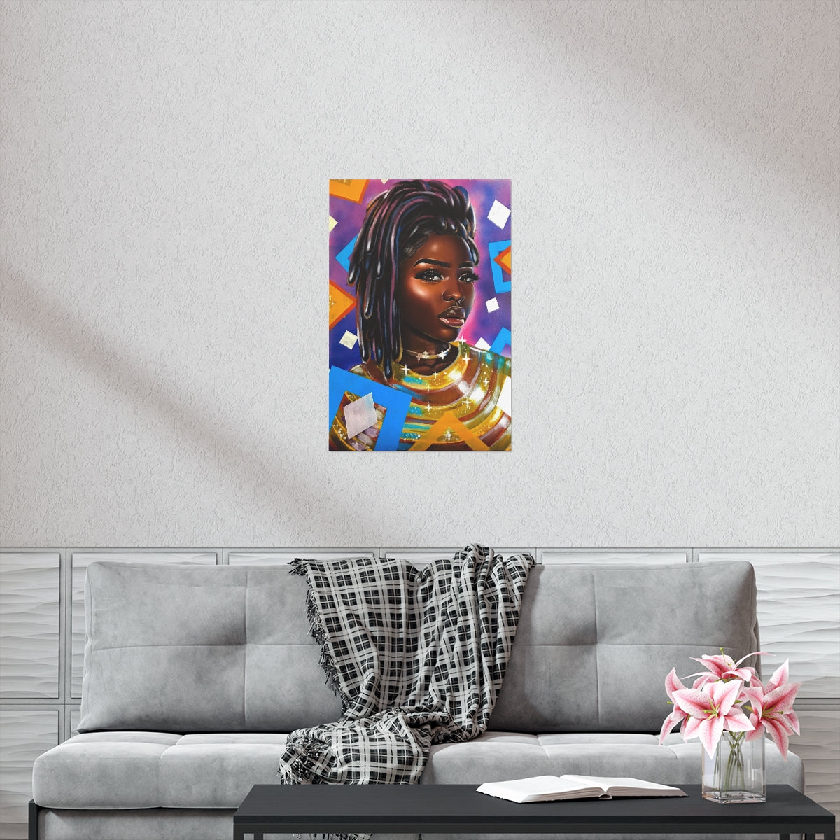 Purple Diamonds (poster)