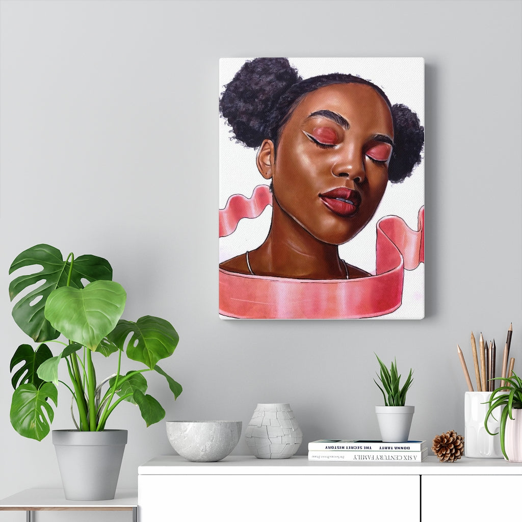 Pink Ribbon (canvas)