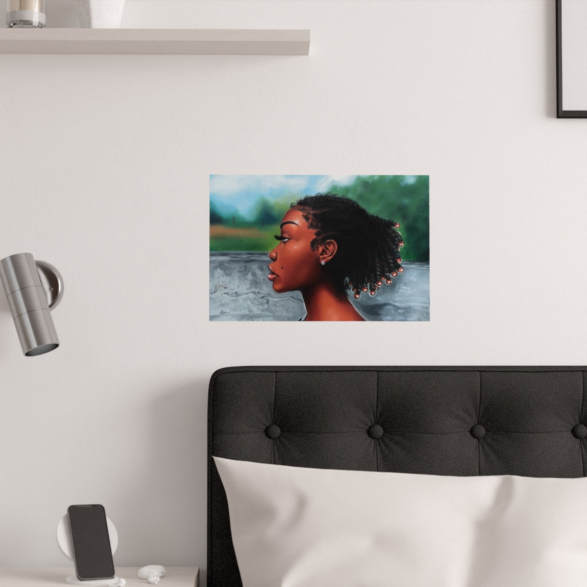 Jawn with the Pearl Earring (poster)