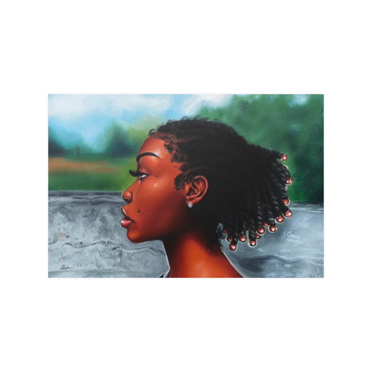 Jawn with the Pearl Earring (poster)