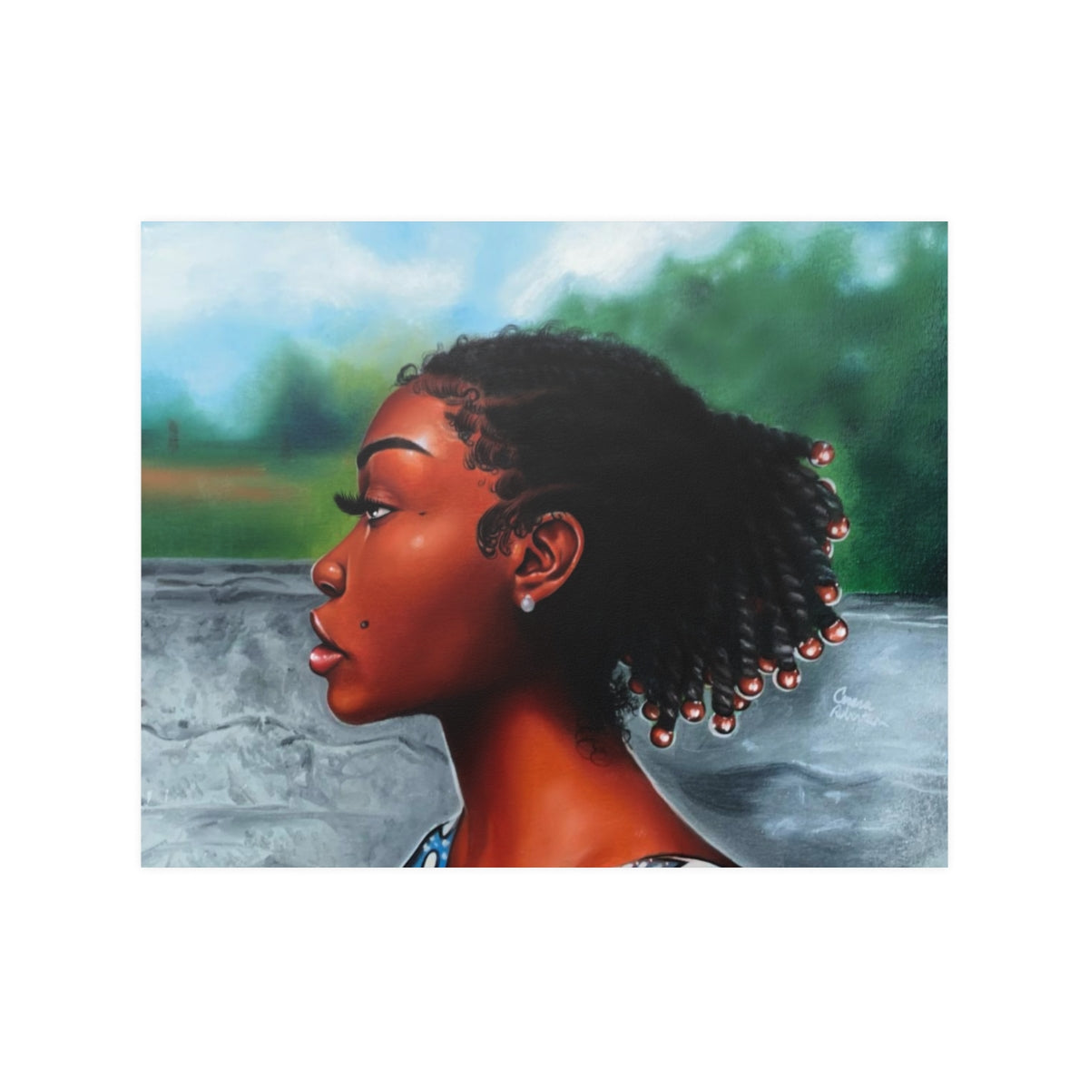 Jawn with the Pearl Earring (poster)