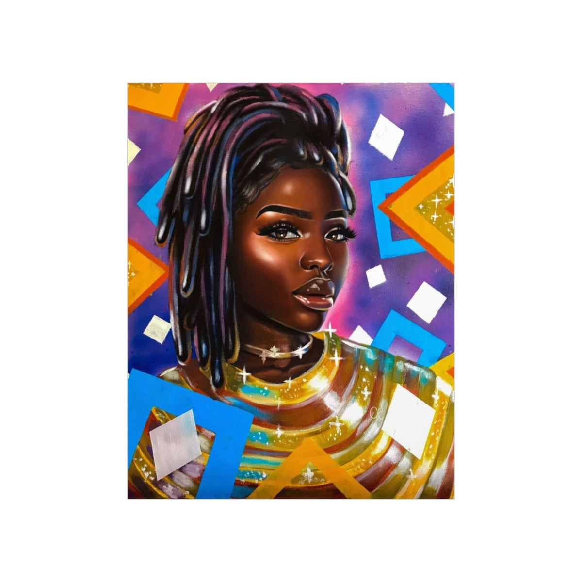 Purple Diamonds (poster)