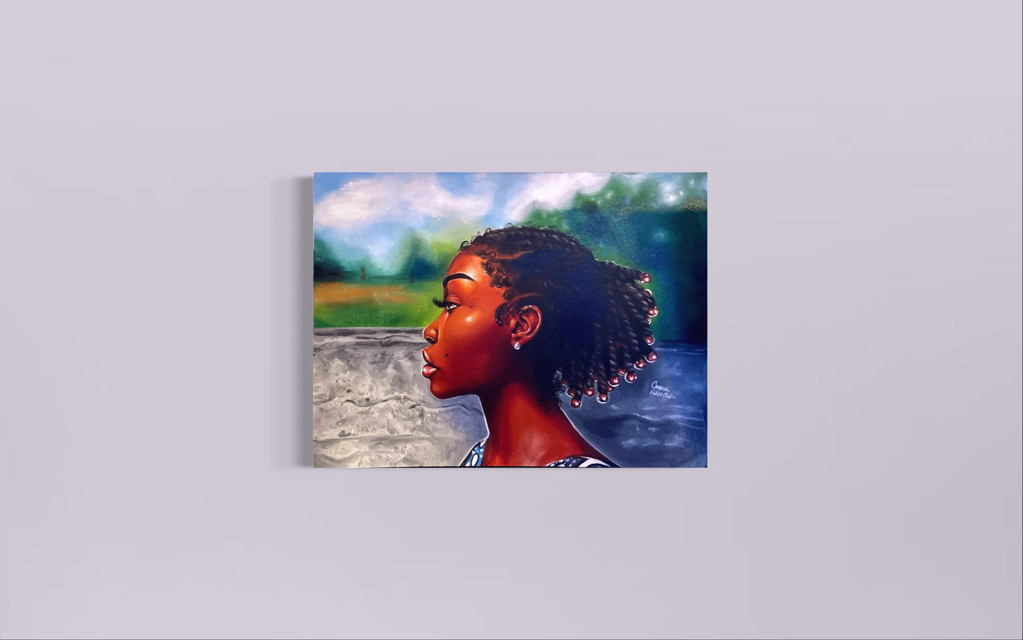Jawn with the Pearl Earring ORIGINAL