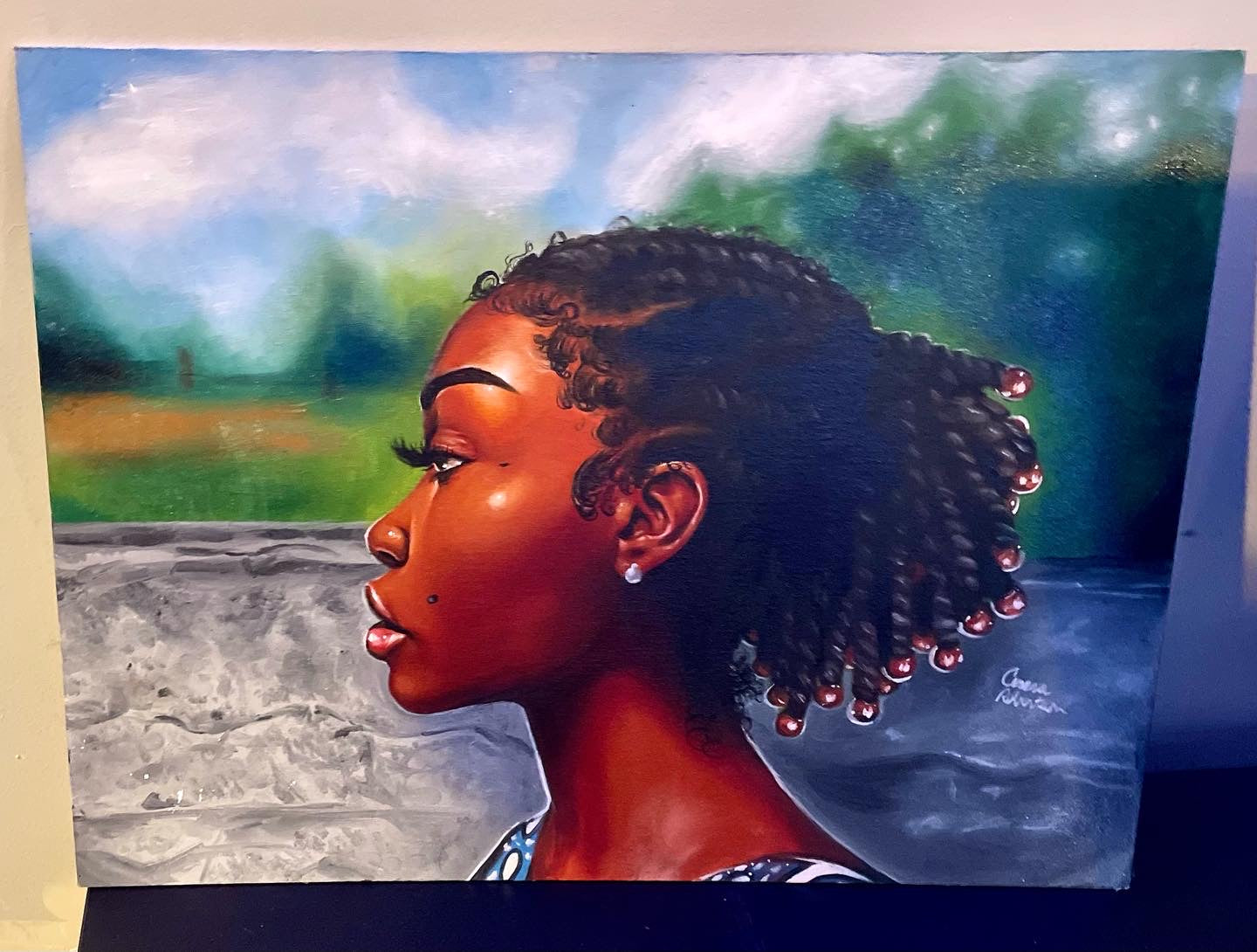 Jawn with the Pearl Earring ORIGINAL