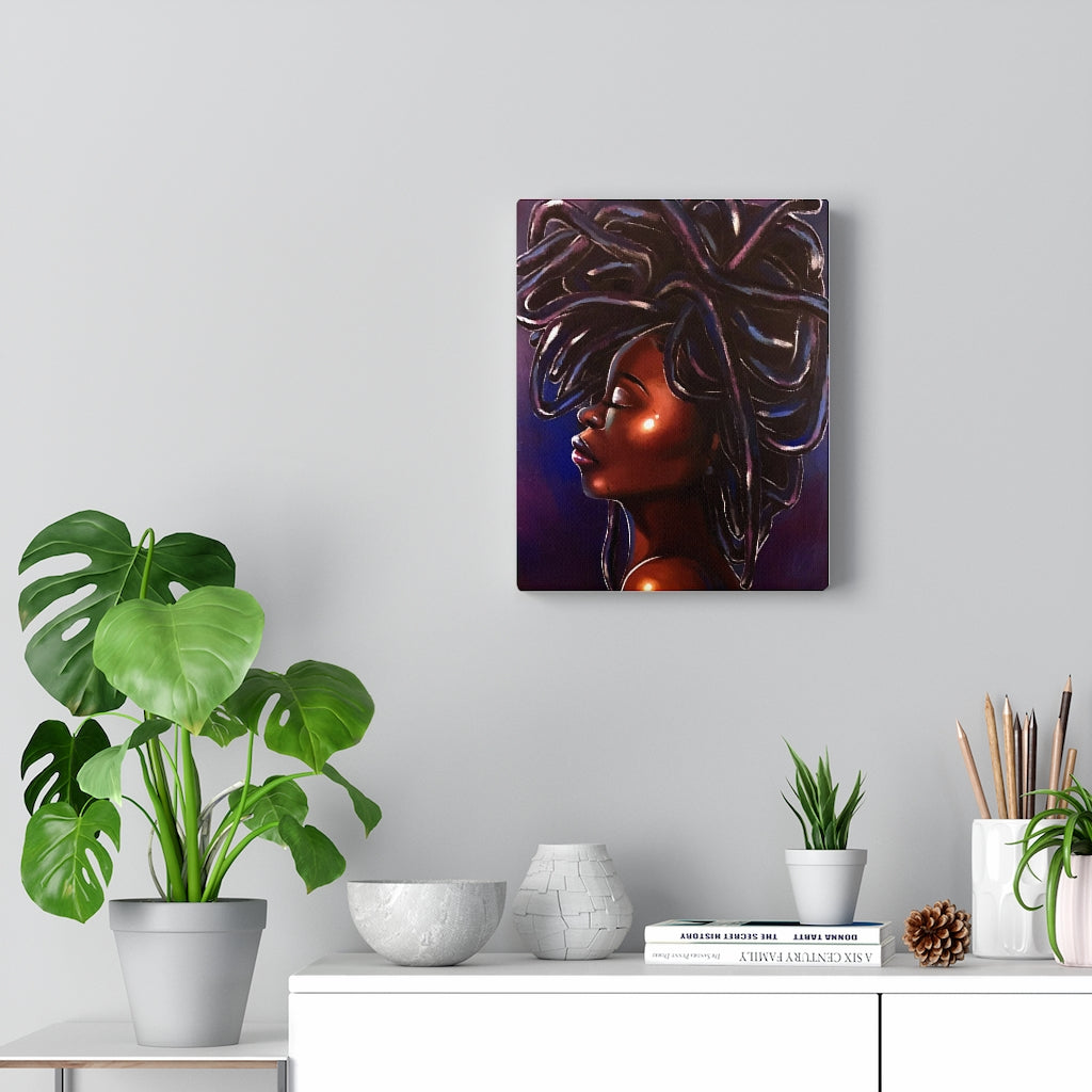 Rooted Locs (canvas)